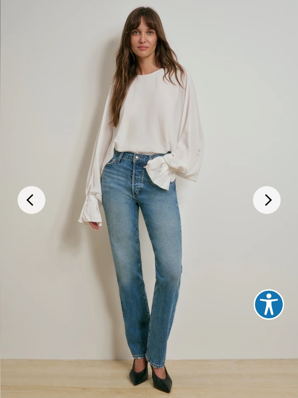 THE JEN MID RISE SLIM STRAIGHT